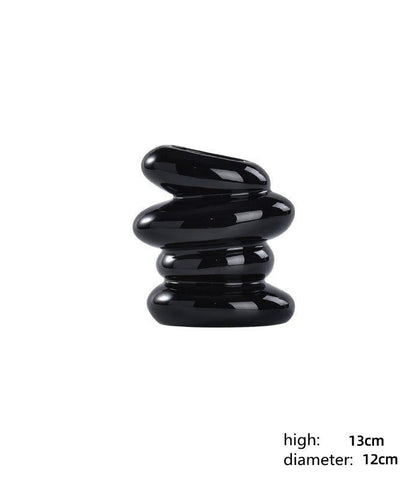 Nordic Style Special-shaped Pebbles Creative Flower Vase - Pacisia