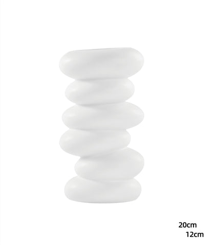 Nordic Style Special-shaped Pebbles Creative Flower Vase - Pacisia