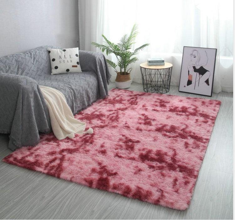 Nordic tie-dye gradient carpet - Pacisia