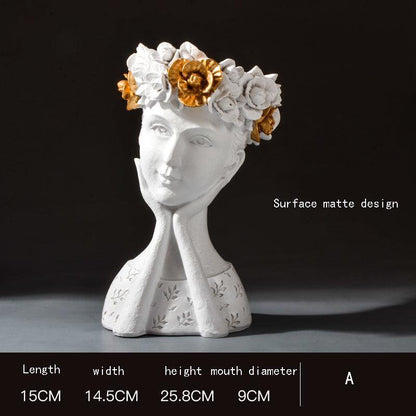 Nordic Vase Decoration Living Room Flower Arrangement Personality Decoration - Pacisia