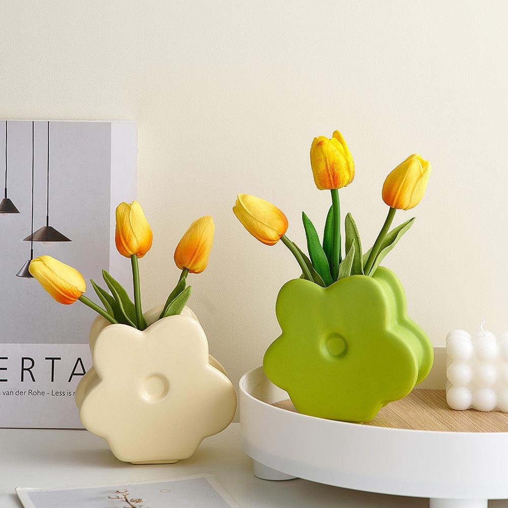 Nordic Wind Ceramic Vase Ornaments Are Luxurious - Pacisia