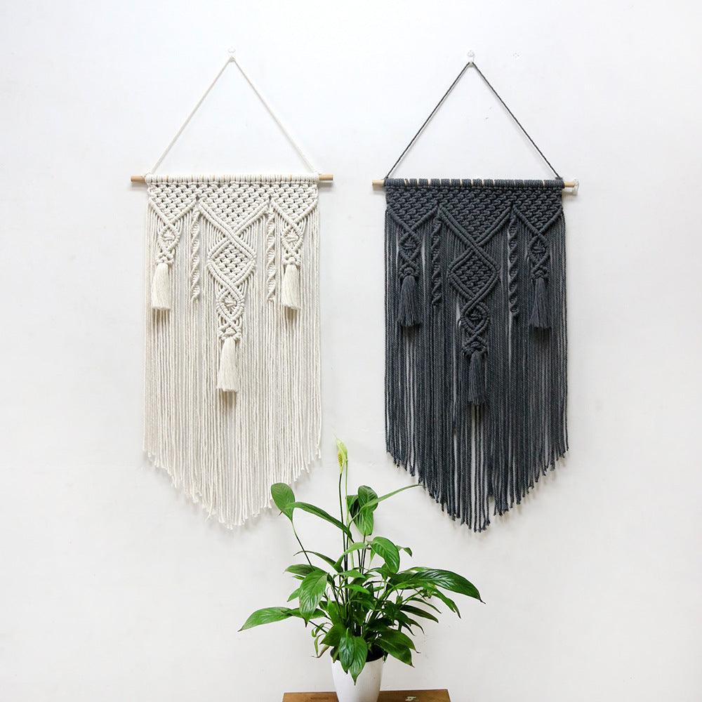 Nordic Wind Cotton Rope Woven Tapestry Home Decor Wall Hanging - Pacisia