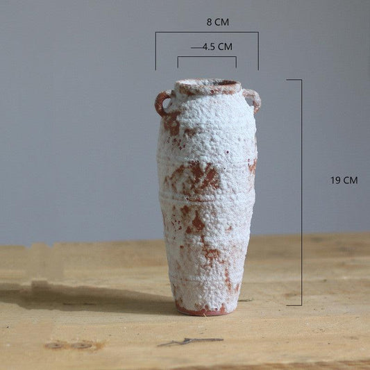 Nostalgic Retro Stoneware Home Zen Vase - Pacisia