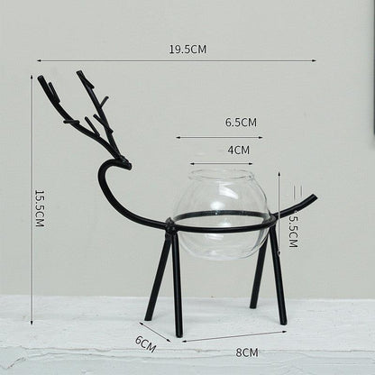Office Desk Living Room Succulent Green Dill Water Plant Vase Decoration - Pacisia