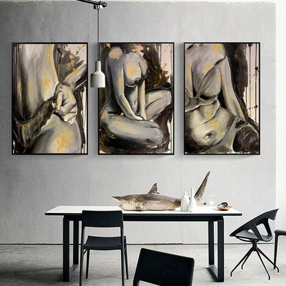 Oil Painting Woman Canvas Art - Home Decoration Wall Prints - Pacisia
