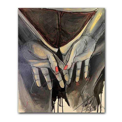 Oil Painting Woman Canvas Art - Home Decoration Wall Prints - Pacisia