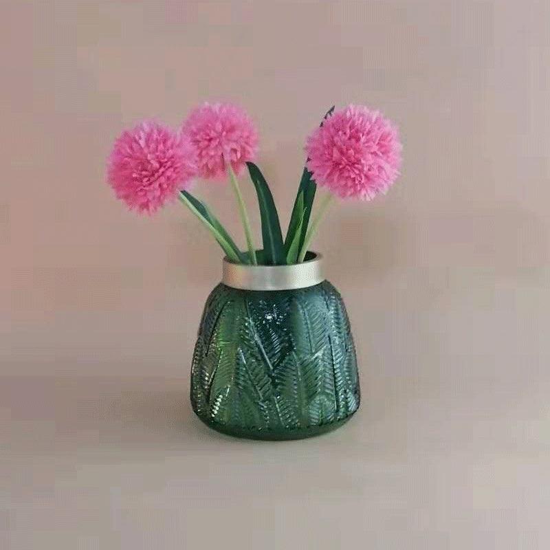 Phnom Penh Transparent Glass Vase Dried Flowers Hydroponic Ornaments - Pacisia