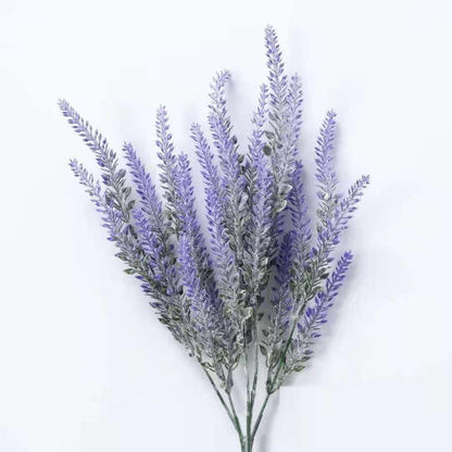 Plastic Fake Flower Potted Lavender Artificial Flower - Pacisia