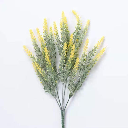 Plastic Fake Flower Potted Lavender Artificial Flower - Pacisia