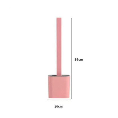 Plastic Silicone Toilet Brush Household Multifunctional - Pacisia