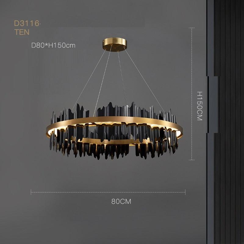 Postmodern Italian Minimalist Luxury Living Room Dining Room Chandelier - Pacisia