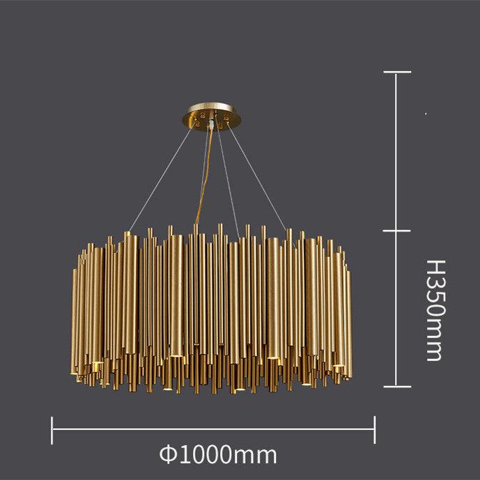Postmodern Style Villa Duplex Modern Simple Atmosphere Light Luxury Lamps - Pacisia