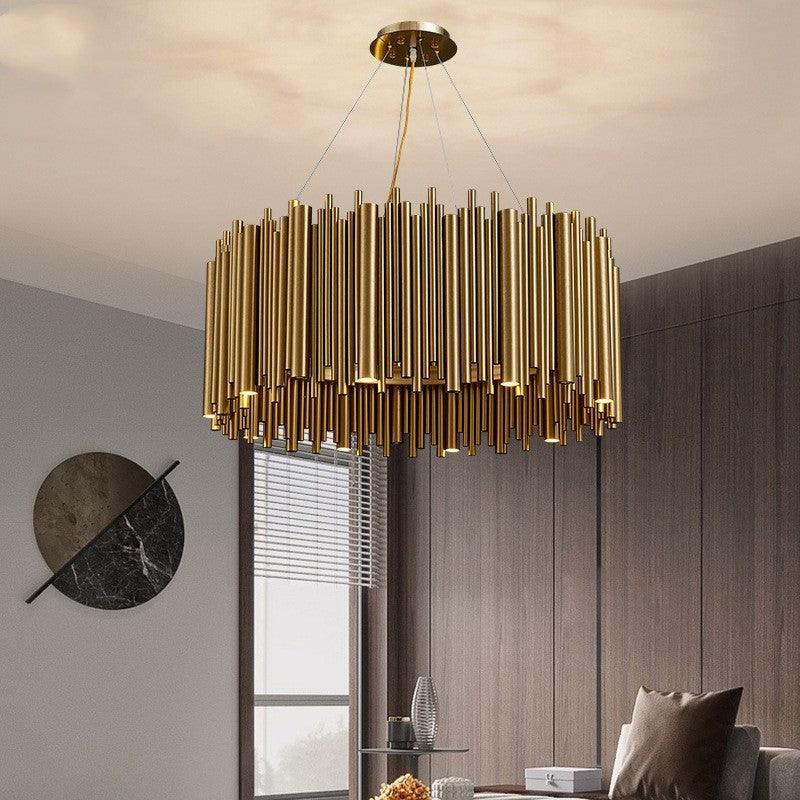 Postmodern Style Villa Duplex Modern Simple Atmosphere Light Luxury Lamps - Pacisia