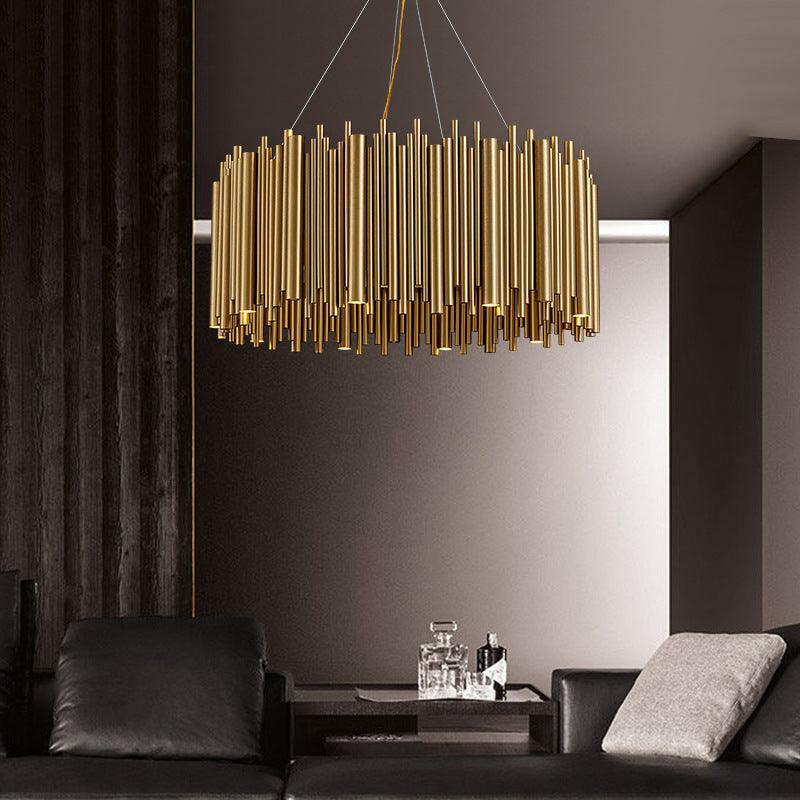 Postmodern Style Villa Duplex Modern Simple Atmosphere Light Luxury Lamps - Pacisia