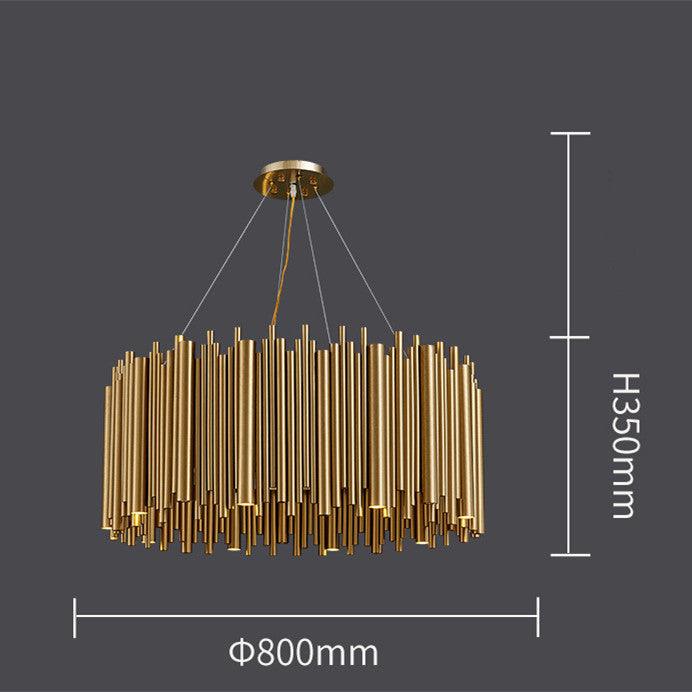 Postmodern Style Villa Duplex Modern Simple Atmosphere Light Luxury Lamps - Pacisia