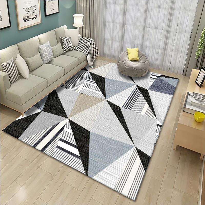 Printed Carpet Floor Mats Living Room Bedroom - Pacisia