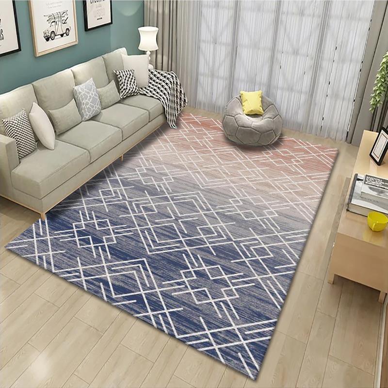Printed Carpet Floor Mats Living Room Bedroom - Pacisia