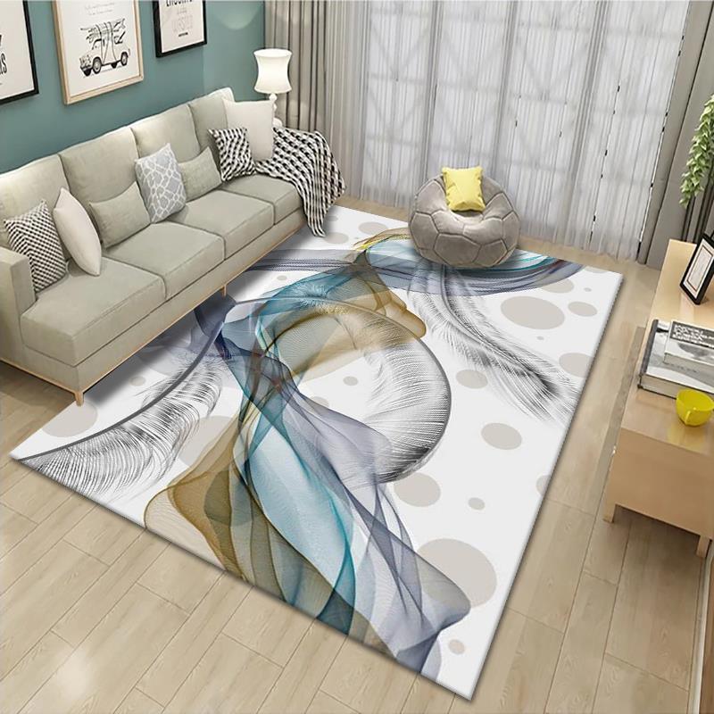 Printed Carpet Floor Mats Living Room Bedroom - Pacisia