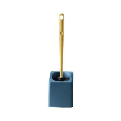 Punch-Free Wall-Mounted Storage Cleaning Brush, Long Handle And No Dead Ends Toilet Brush - Pacisia