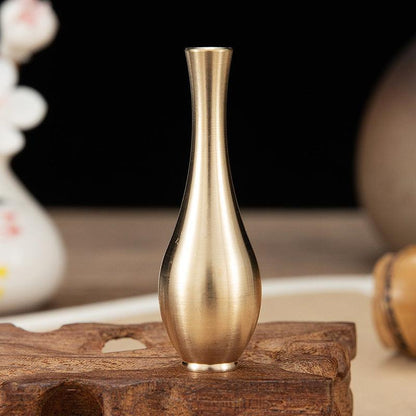 Pure Copper Mini Vase Ornament Copper Decorative - Pacisia