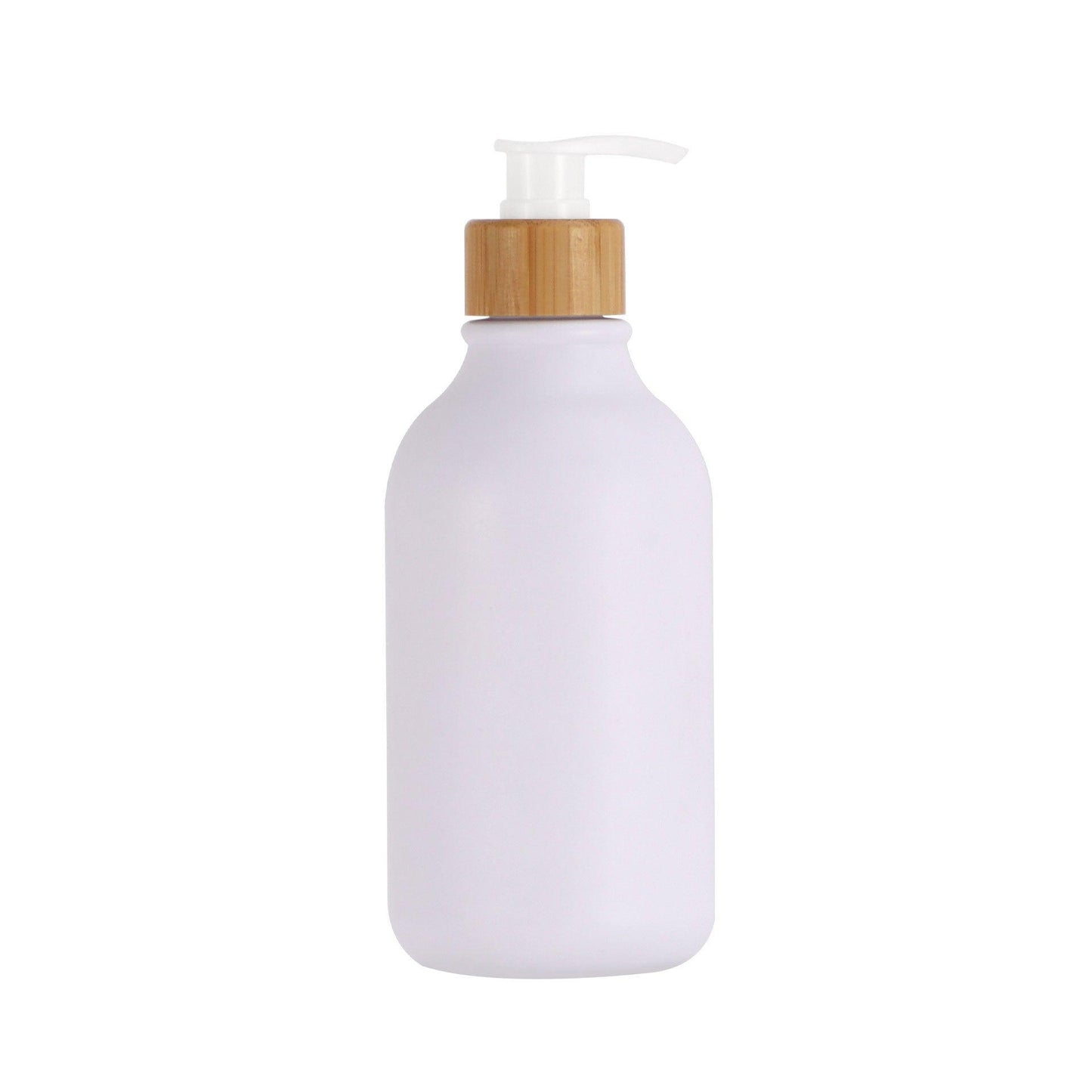 Push Round Shoulder Frosted Lotion Bottle PET Plastic Shampoo Bottle Shower Gel - Pacisia