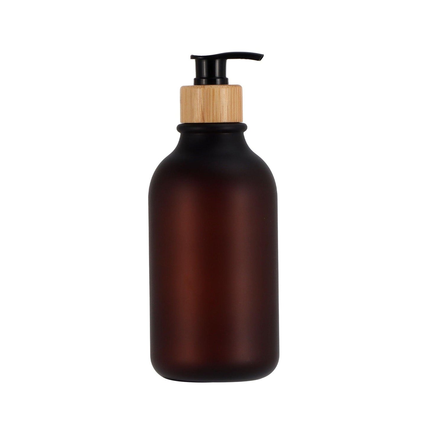 Push Round Shoulder Frosted Lotion Bottle PET Plastic Shampoo Bottle Shower Gel - Pacisia