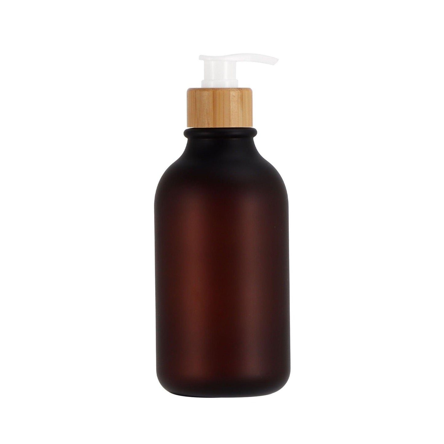 Push Round Shoulder Frosted Lotion Bottle PET Plastic Shampoo Bottle Shower Gel - Pacisia
