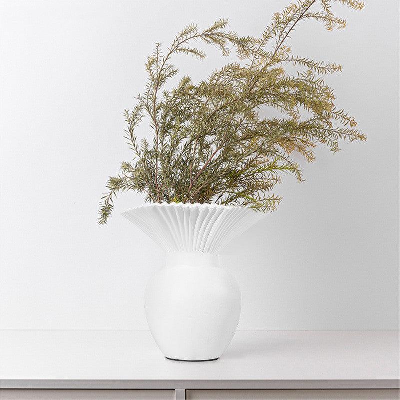 Resin Dried Flower Vase Crafts Home Room Living Room Decorations - Pacisia