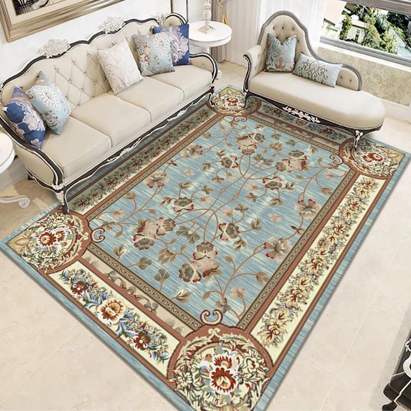 Retro Office Carpet Home Living Room Coffee Table Mat - Pacisia