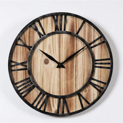 Retro wall clock creative metal decorative wall clock - Pacisia