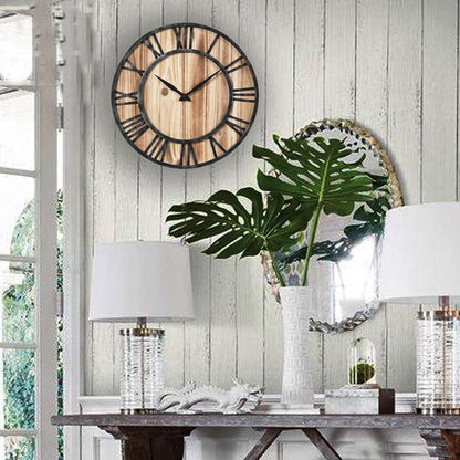 Retro wall clock creative metal decorative wall clock - Pacisia