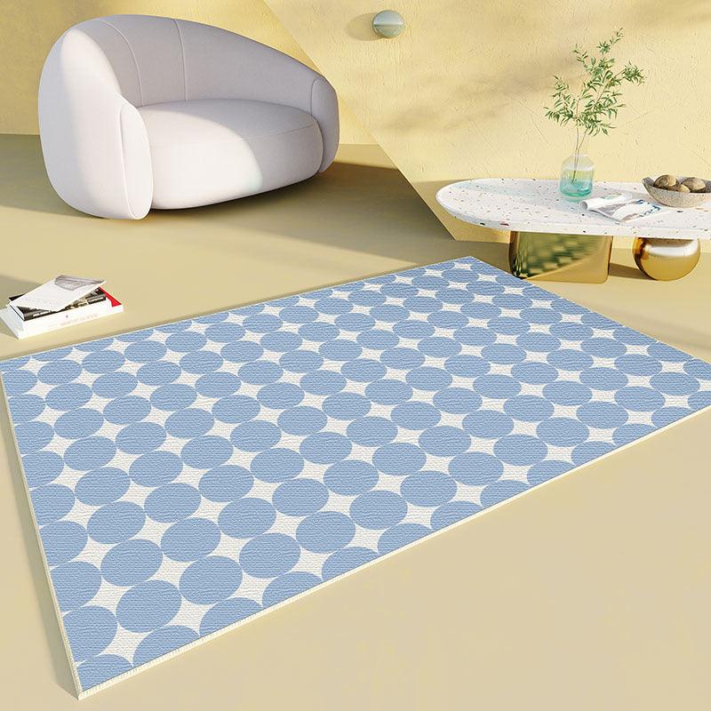 Room Checkerboard Rug Living Room Cloakroom - Pacisia