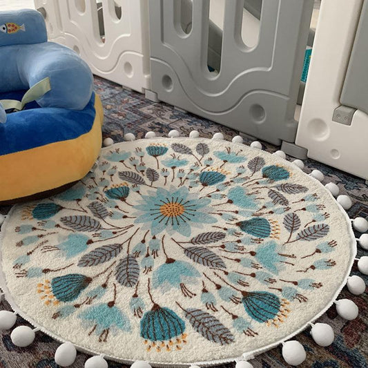 Round Cashmere Carpet For Household Use - Pacisia