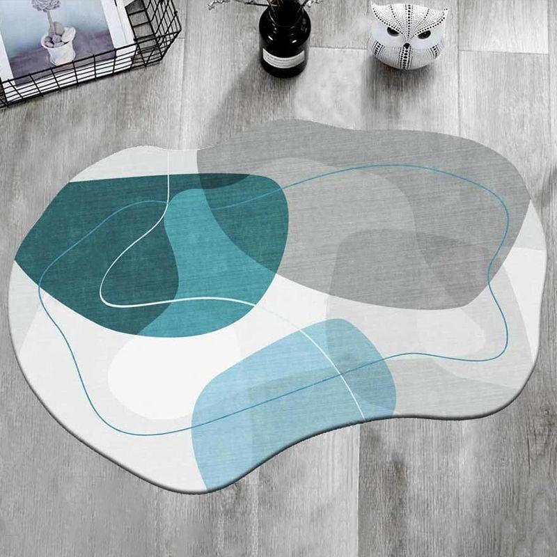 Shaped Irregular Carpet Living Room Coffee Table - Pacisia