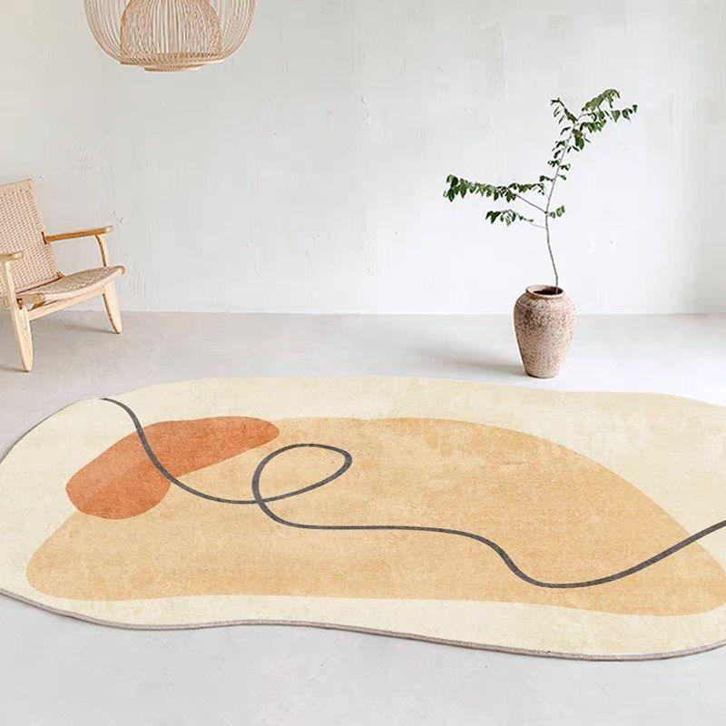 Shaped Irregular Carpet Living Room Coffee Table - Pacisia