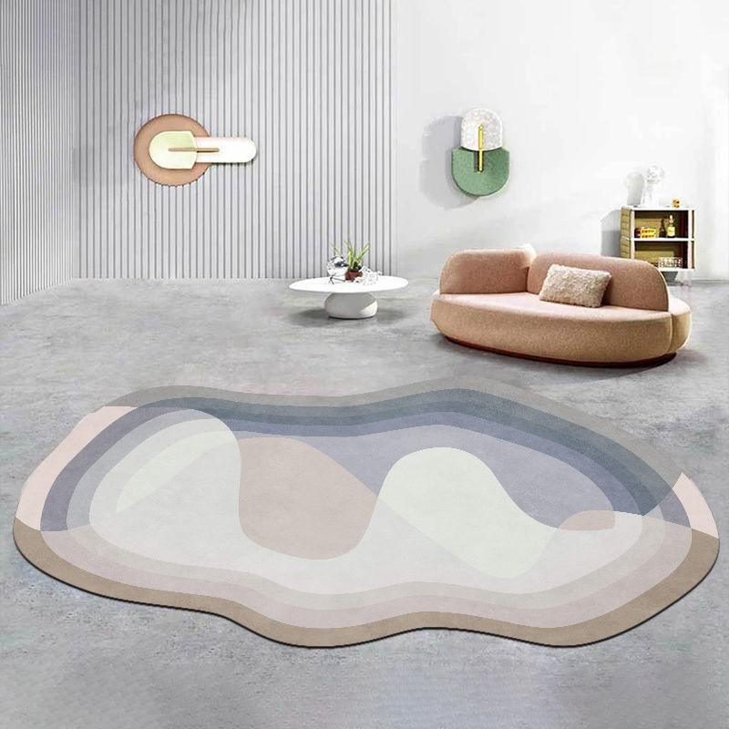 Shaped Irregular Carpet Living Room Coffee Table - Pacisia