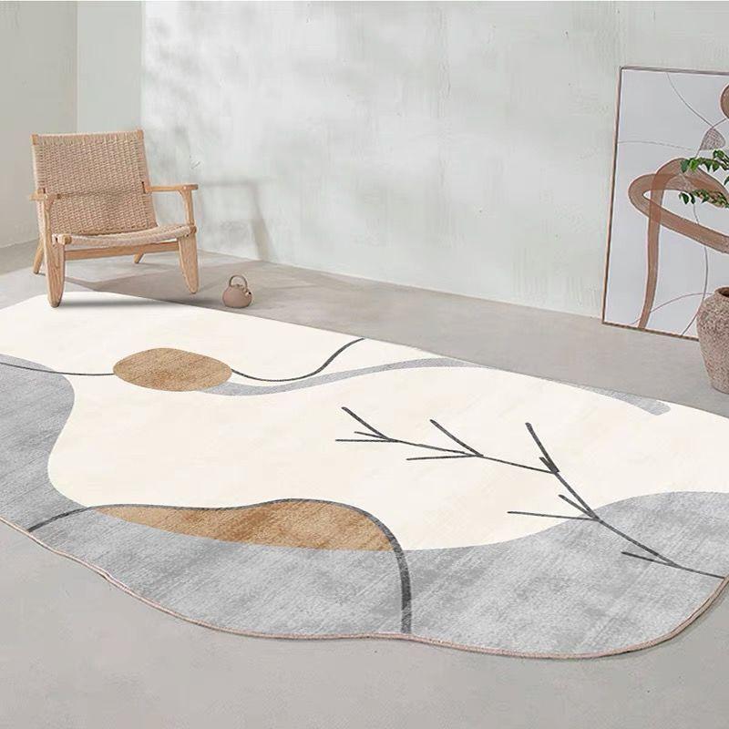 Shaped Irregular Carpet Living Room Coffee Table - Pacisia