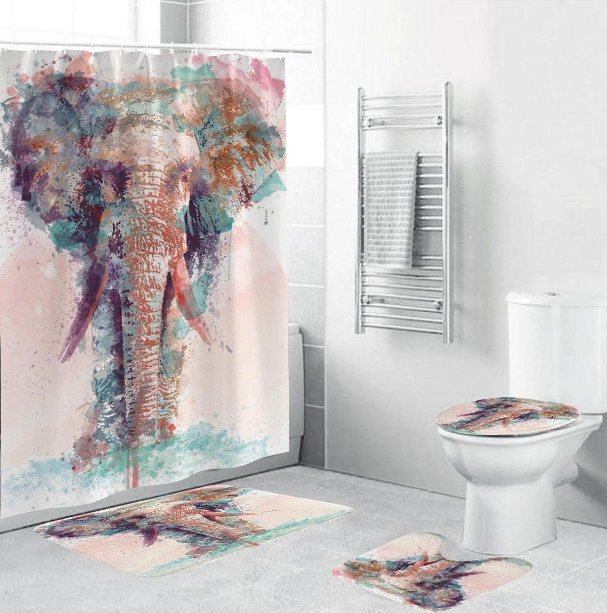 Shower curtain set - Pacisia