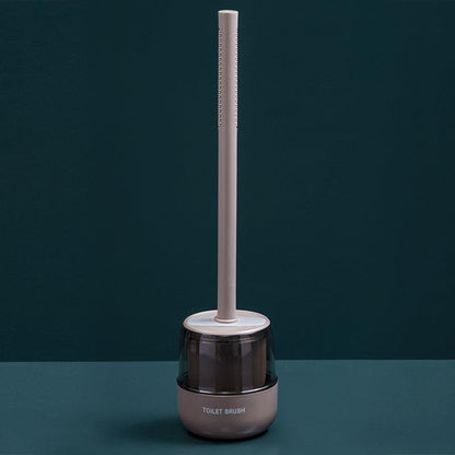 Silicone Toilet Brush Wash Toilet Squat Pit Without Dead Ends - Pacisia