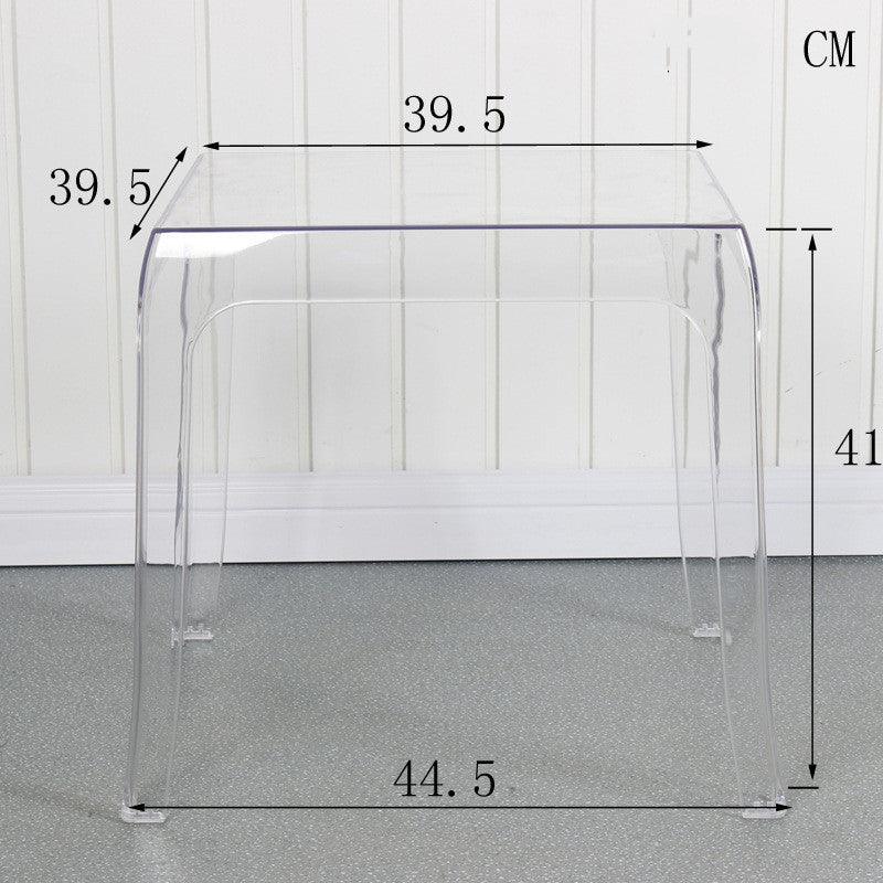 Simple Acrylic Transparent Small Coffee Table - Pacisia