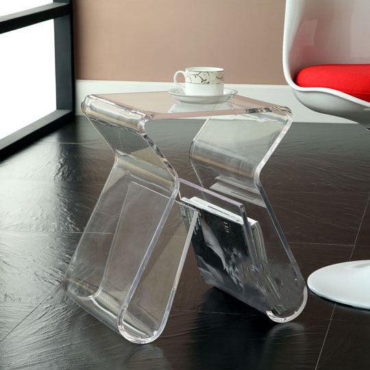 Simple Acrylic Transparent Small Coffee Table - Pacisia