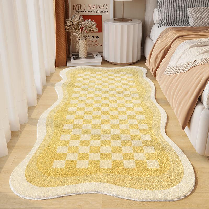 Simple Cream Style Absorbent Living Room Carpet - Pacisia