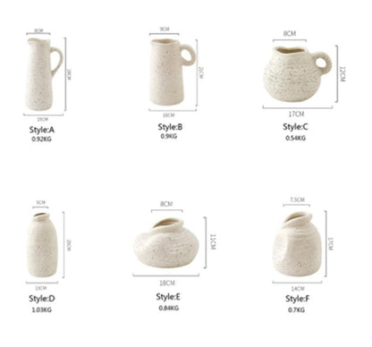 Simple Dried Flower Vase Living Room Soft Decoration Home Decoration Ornaments - Pacisia