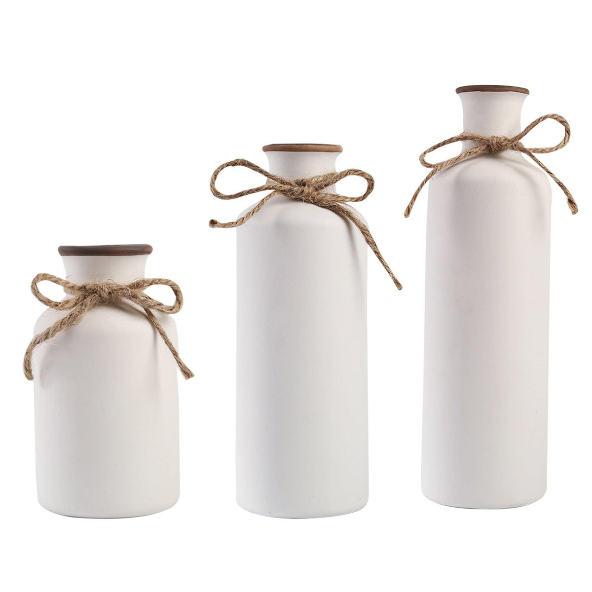 Simple European Ceramic Vase For Home Decoration - Pacisia
