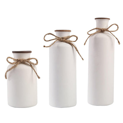 Simple European Ceramic Vase For Home Decoration - Pacisia