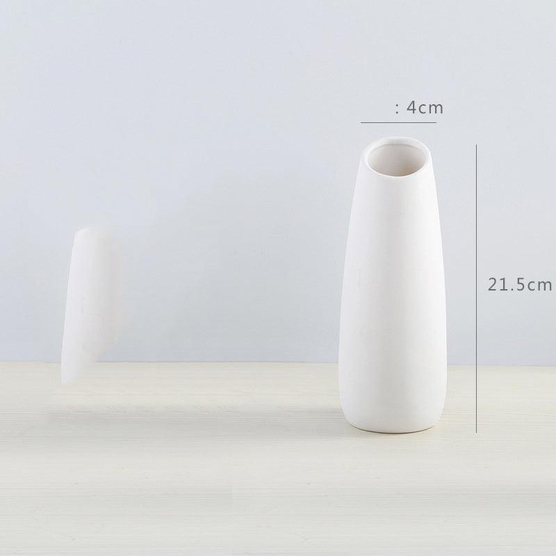 Simple Living Room Creative Flower Arrangement Ceramic Vase - Pacisia