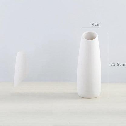 Simple Living Room Creative Flower Arrangement Ceramic Vase - Pacisia