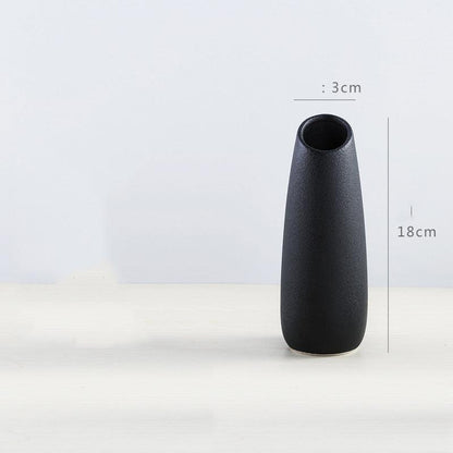 Simple Living Room Creative Flower Arrangement Ceramic Vase - Pacisia