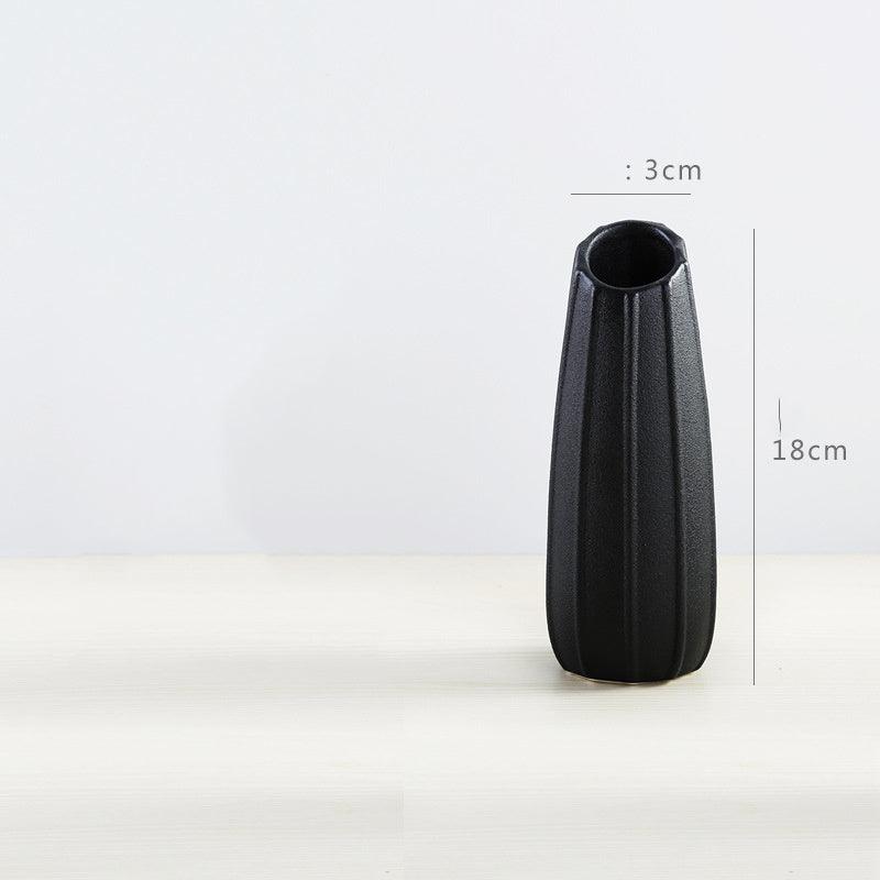 Simple Living Room Creative Flower Arrangement Ceramic Vase - Pacisia