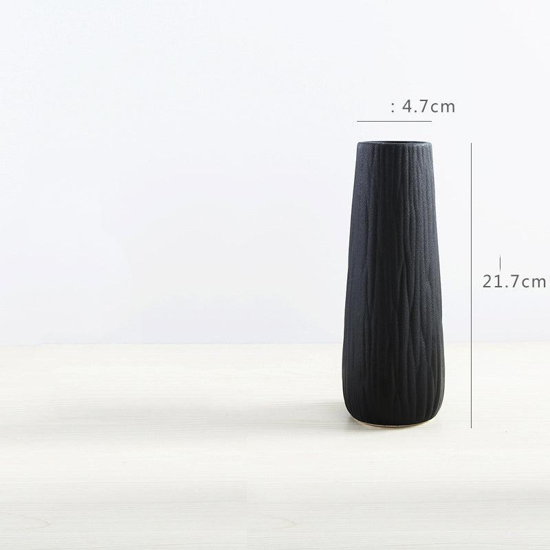 Simple Living Room Creative Flower Arrangement Ceramic Vase - Pacisia